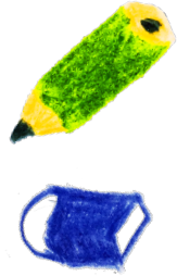 鉛筆消しごむイラスト